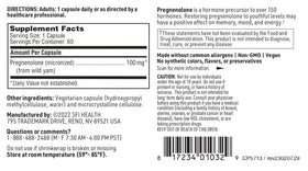 SFI Health Pregnenolone 100 mg présentation du produit