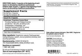SFI Health SerenAid flacon ouvert avec capsules