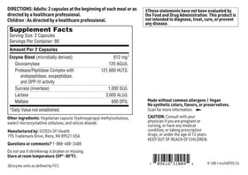 SFI Health Sibb-Zymes 180 Capsules ouvertes montrant les capsules