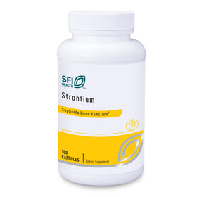SFI Health Strontium Citrate 300 mg capsules vue de face