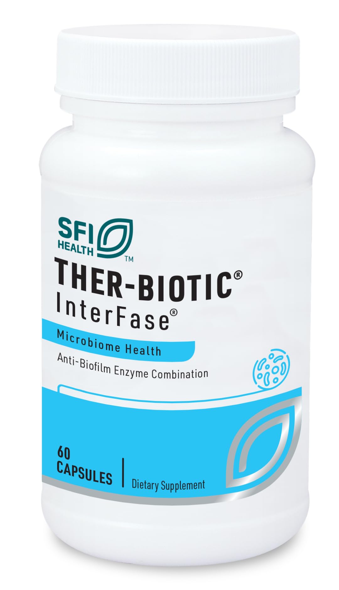 SFI Health Ther-Biotic InterFase 60 capsules vue de face