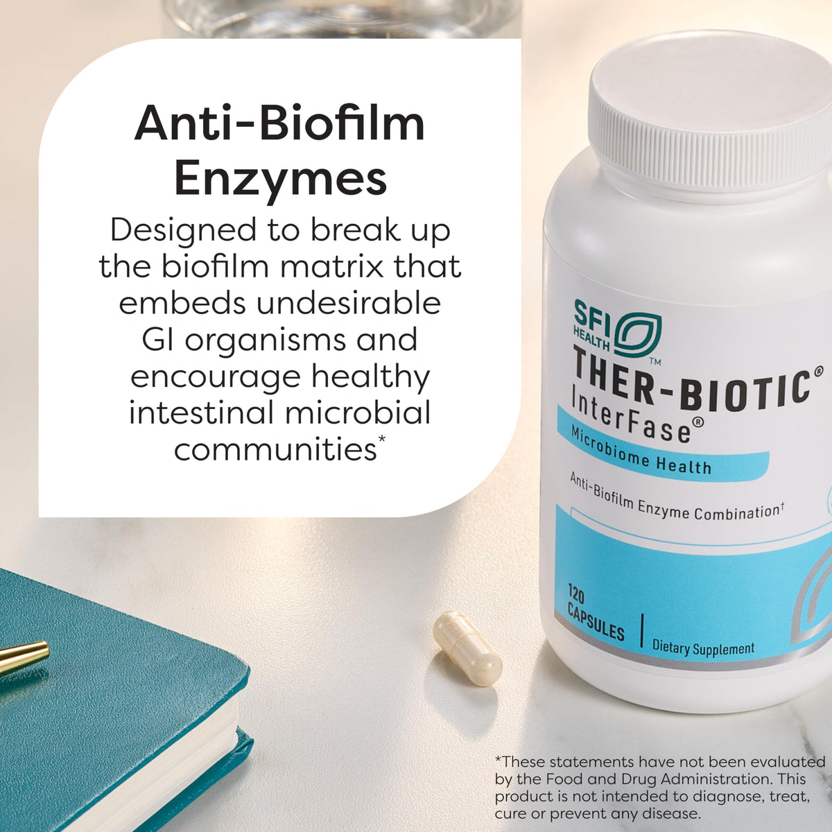 SFI Health Ther-Biotic InterFase emballage avec informations