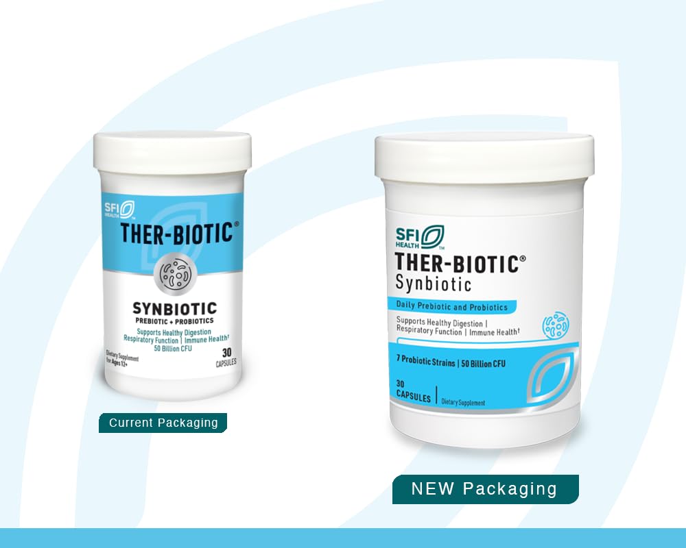 SFI Health Ther-Biotic Synbiotique emballage arrière