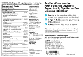 SFI Health Vital-Zymes Complètes 120 Capsules - prise de capsules