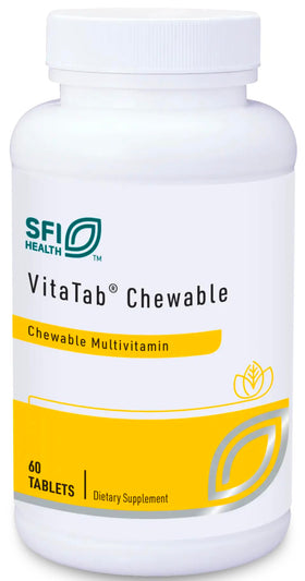 SFI Health VitaTab Comprimés à Mâcher 60 Tablettes vue de face