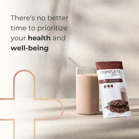 Shakes Complets Juice Plus+ chocolat avec mélanges de fruits