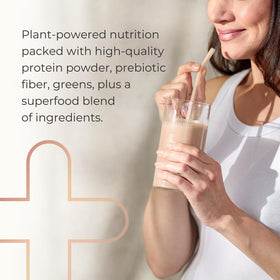 Shakes Complets Juice Plus+ chocolat côté emballage