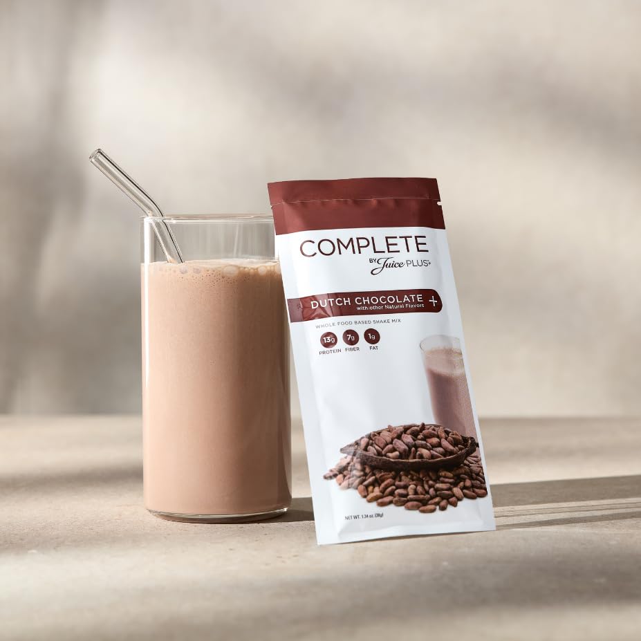 Shakes Complets Juice Plus+ chocolat en portion individuelle
