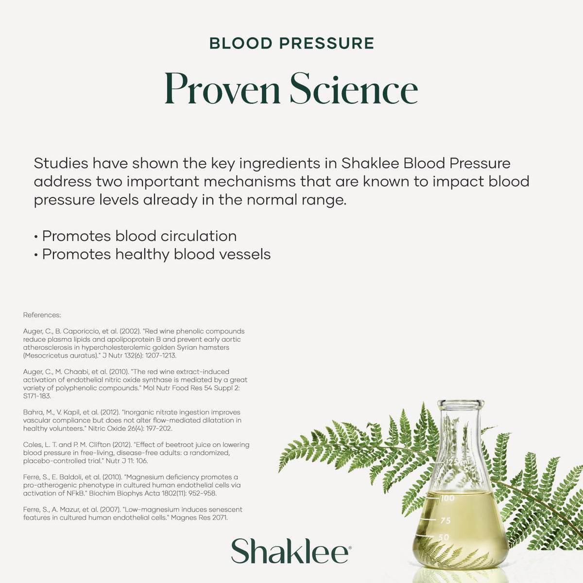 Shaklee Complément Alimentaire Circulation Sanguine dans un environnement de santé