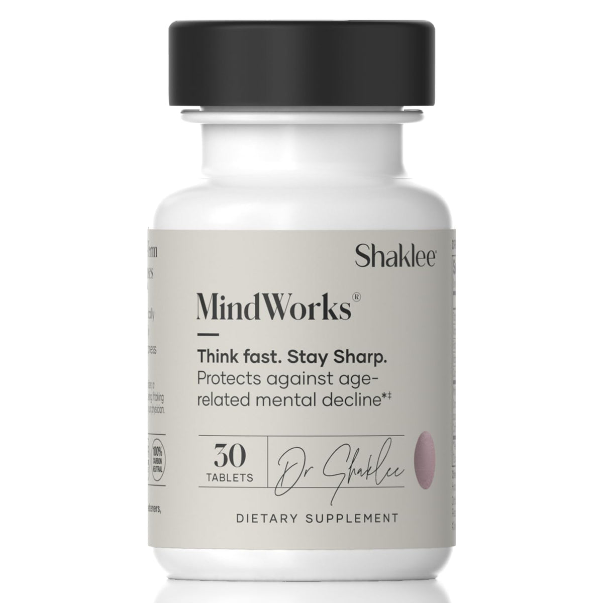 Shaklee MindWorks® 30 gélules vue avant avec emballage