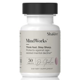 Shaklee MindWorks® 30 gélules vue avant avec emballage