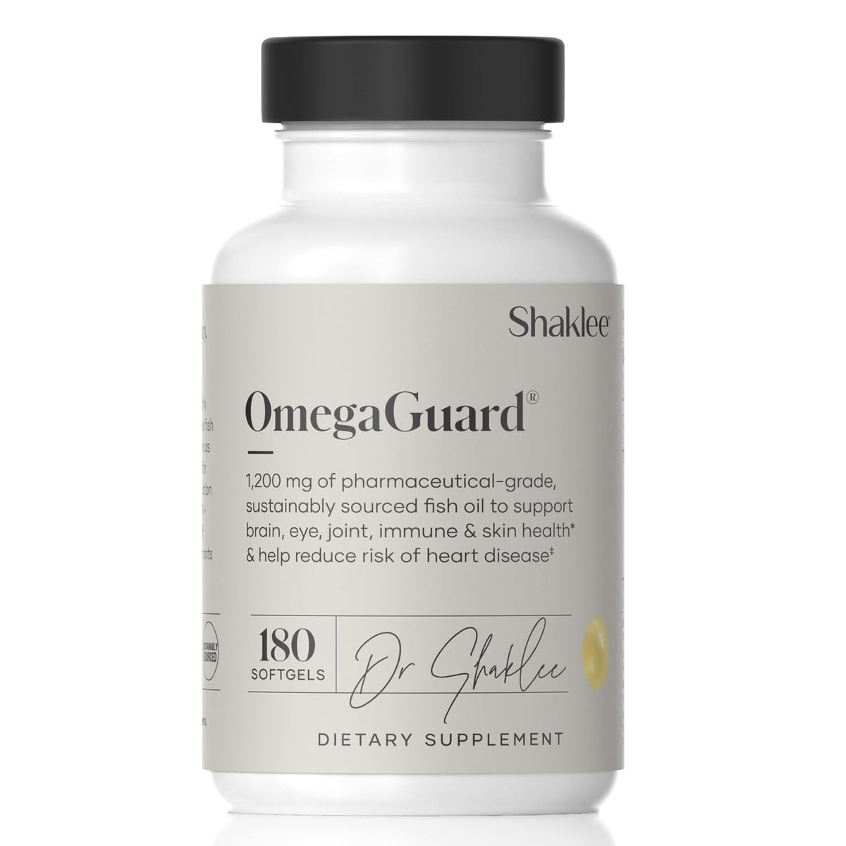 Shaklee OmegaGuard 180 gélules oméga-3 en emballage