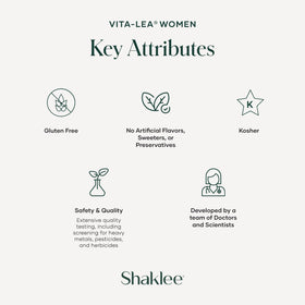Shaklee Vita-Lea® comprimés dans une main