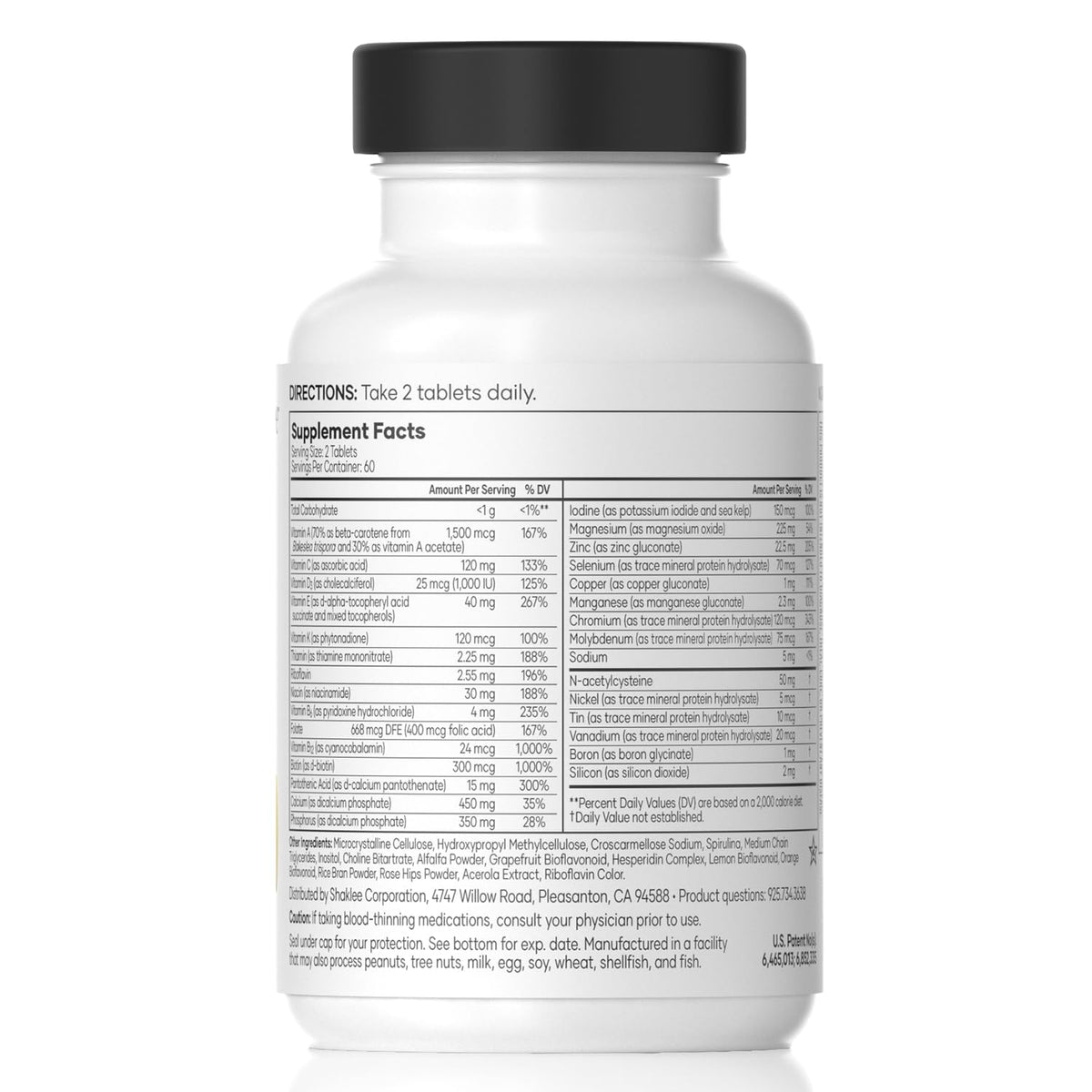 Shaklee Vita-Lea Gold® comprimés dans l'emballage