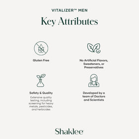 Shaklee Vitalizer Men 30 Vita-Strips vue de près
