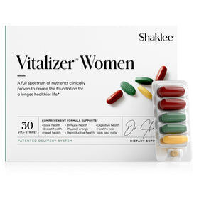 Shaklee Vitalizer™ Women 30 Vita-Strips® packaging front view