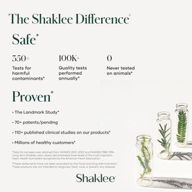 Shaklee Vitalizer™ Women Vita-Strips® with a measuring spoon