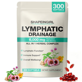 SHAPEINGIRL Compléments Alimentaires 300 Gélules Douces Mélange Botanique 21 en 1