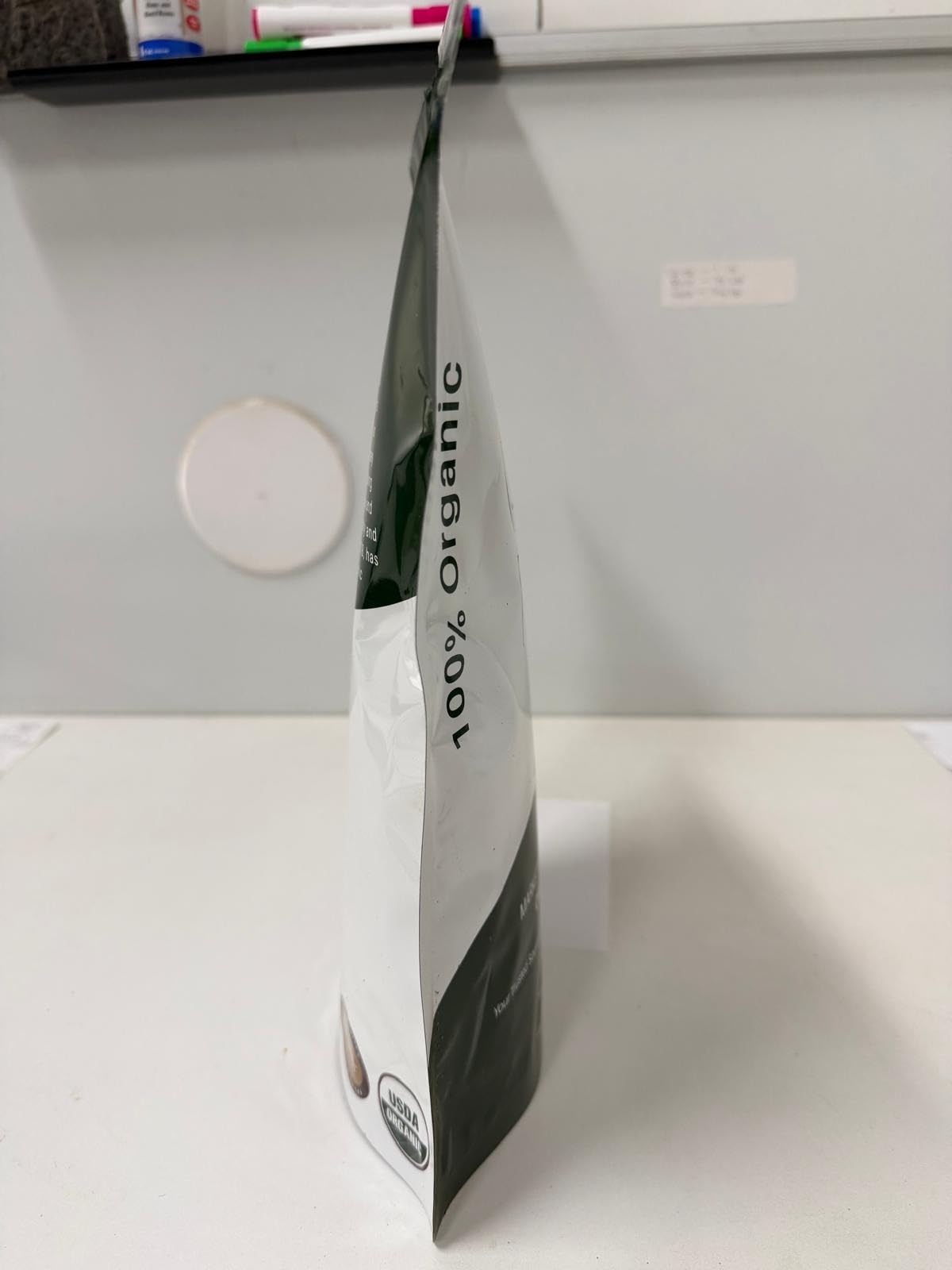 Shatavari bio coupé et tamisé Organic Way 68g, vue de l'arrière