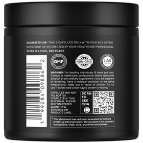 Shilajit Noir 100x TERRA ELMNT sur fond neutre