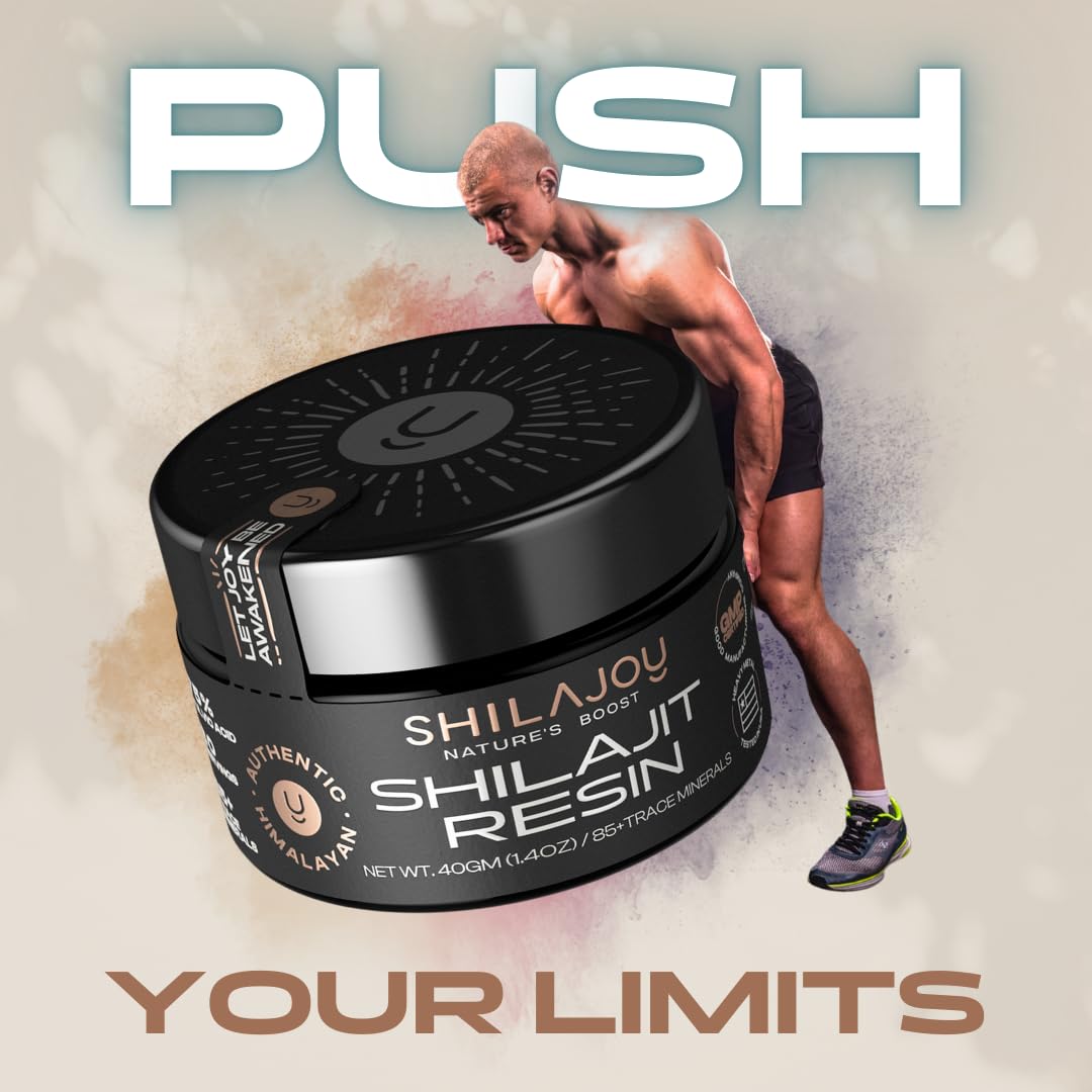 SHILAJOY Résine de Shilajit Organique 40g ingrédients