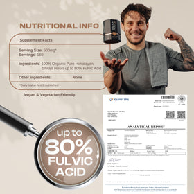 SHILAJOY Résine de Shilajit Pure Himalayenne 80g packaging
