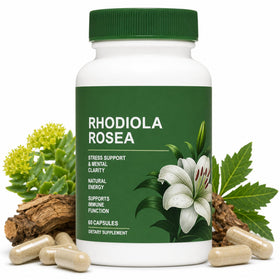 Shileoo Rhodiola Rosea 60 capsules vue de face