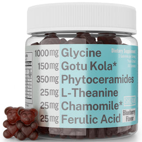 SHIZAM Glycine Gummies 231g vue de face avec emballage