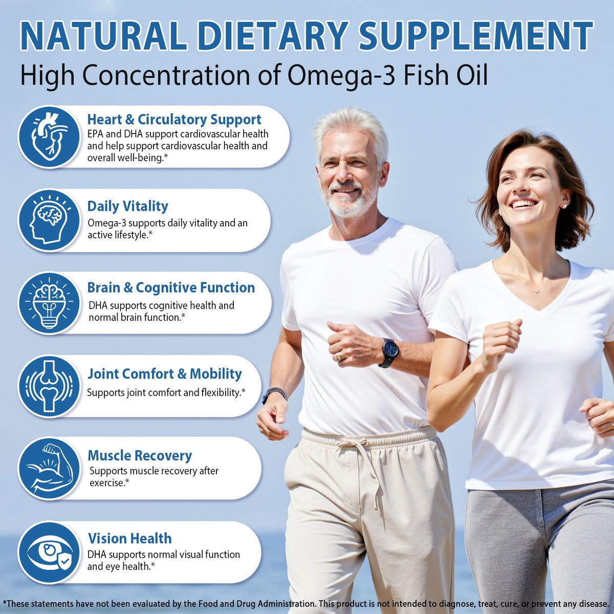 SHMEDIYU Huile de Poisson Omega 3 avec dosage