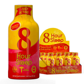 Shot de Sommeil Vitamin Energy 12 pack avec saveur fraise-limonade