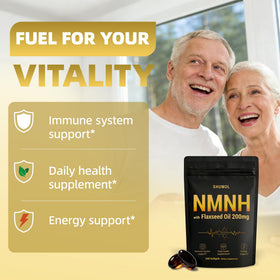Shumol NMNH 240 gélules 500 mg avec huile de lin