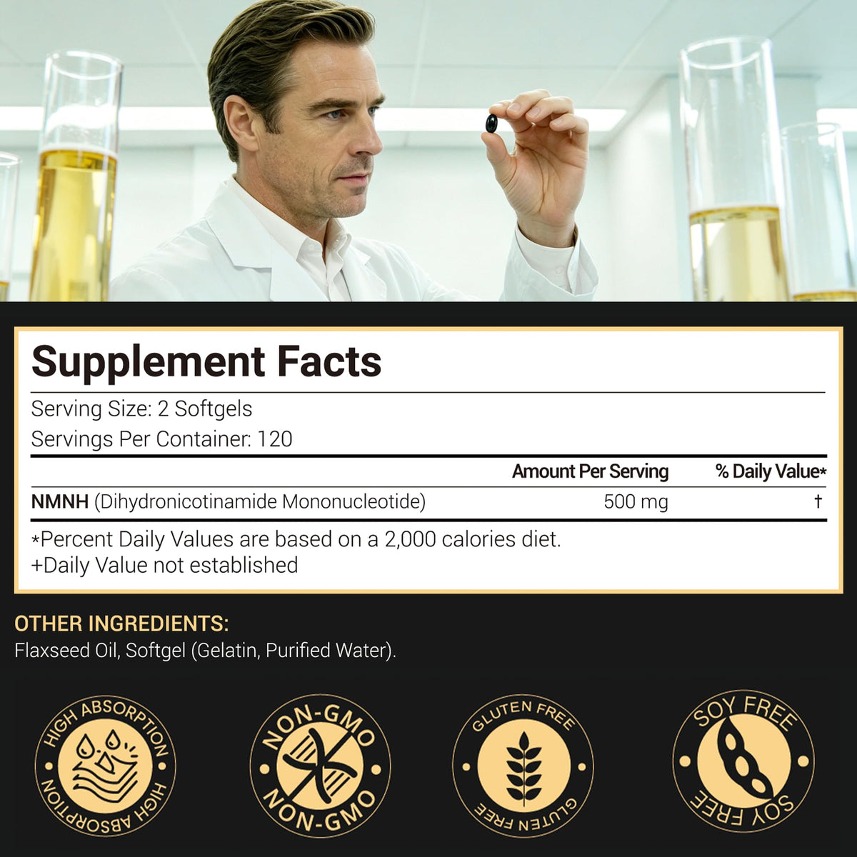 Shumol NMNH 240 gélules 500 mg emballage