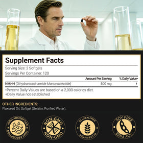 Shumol NMNH 240 gélules 500 mg emballage