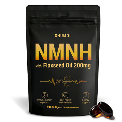 Shumol NMNH 240 gélules 500 mg vue de face