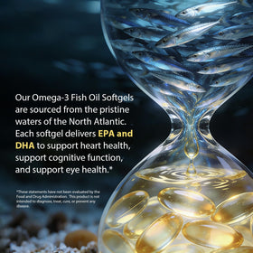 shwdppmy Huile de Poisson Omega-3 gélules ouvertes montrant l'intérieur