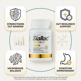 SIALLAC Complément Alimentaire Prébiotique 3'-Sialyllactose 59g - capsules à l'intérieur