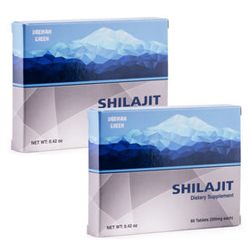 Siberian Green Shilajit naturel 120 comprimés vue de face
