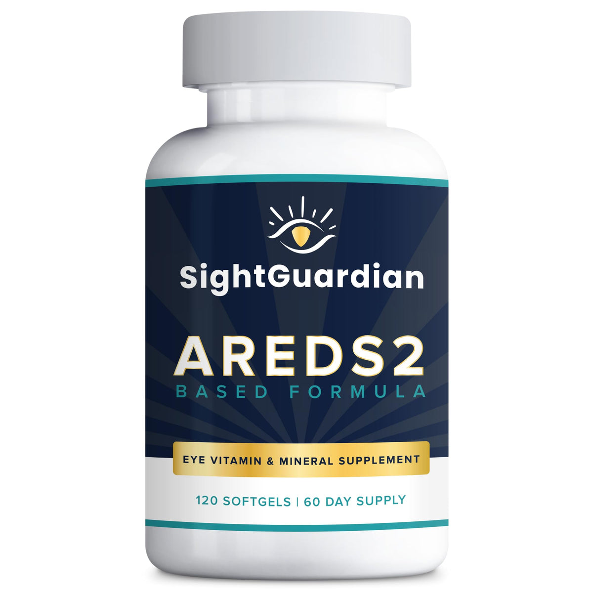 Sight Guardian Complément Alimentaire Œil AREDS2, vue avant du flacon