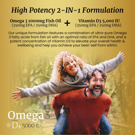 SIGNIFY NATURE Omega-3 + D3 gélules avec ingrédients