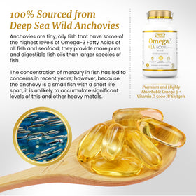 SIGNIFY NATURE Omega-3 + D3 gélules ouvertes
