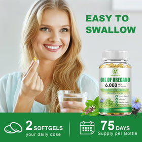 SIGNILIFE Huile d'Origan gélules en gros plan