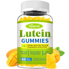 Sijigood Gummies Luteine et Zéaxanthine 60 gummies vue de face