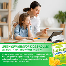 Sijigood Gummies Luteine et Zéaxanthine ingrédients naturels