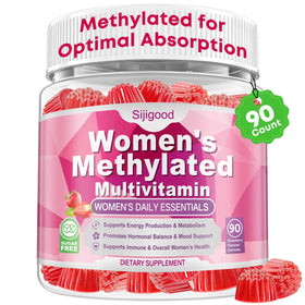 Sijigood gummies multivitamines femmes 90 comprimés vue de face