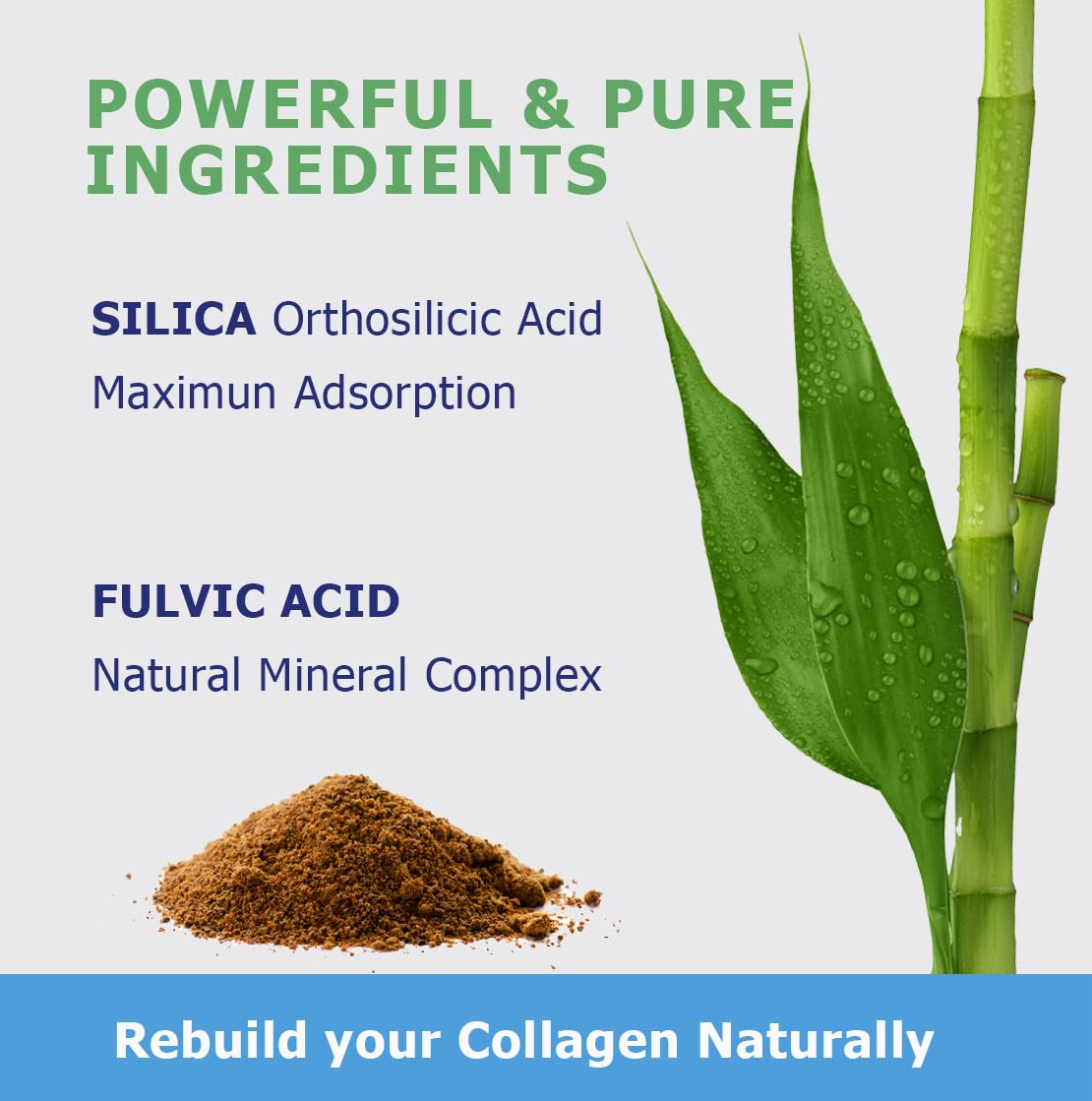 Silica Vegan Collagen 240g, en contexte sur une table