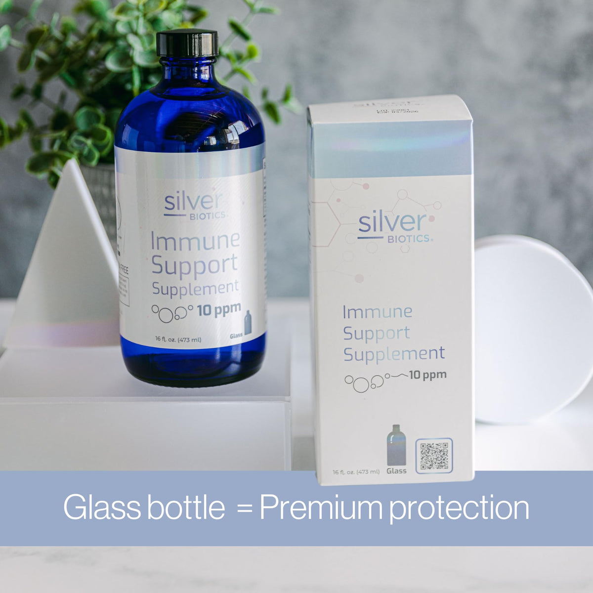 Silver Biotics 10 PPM avec son emballage