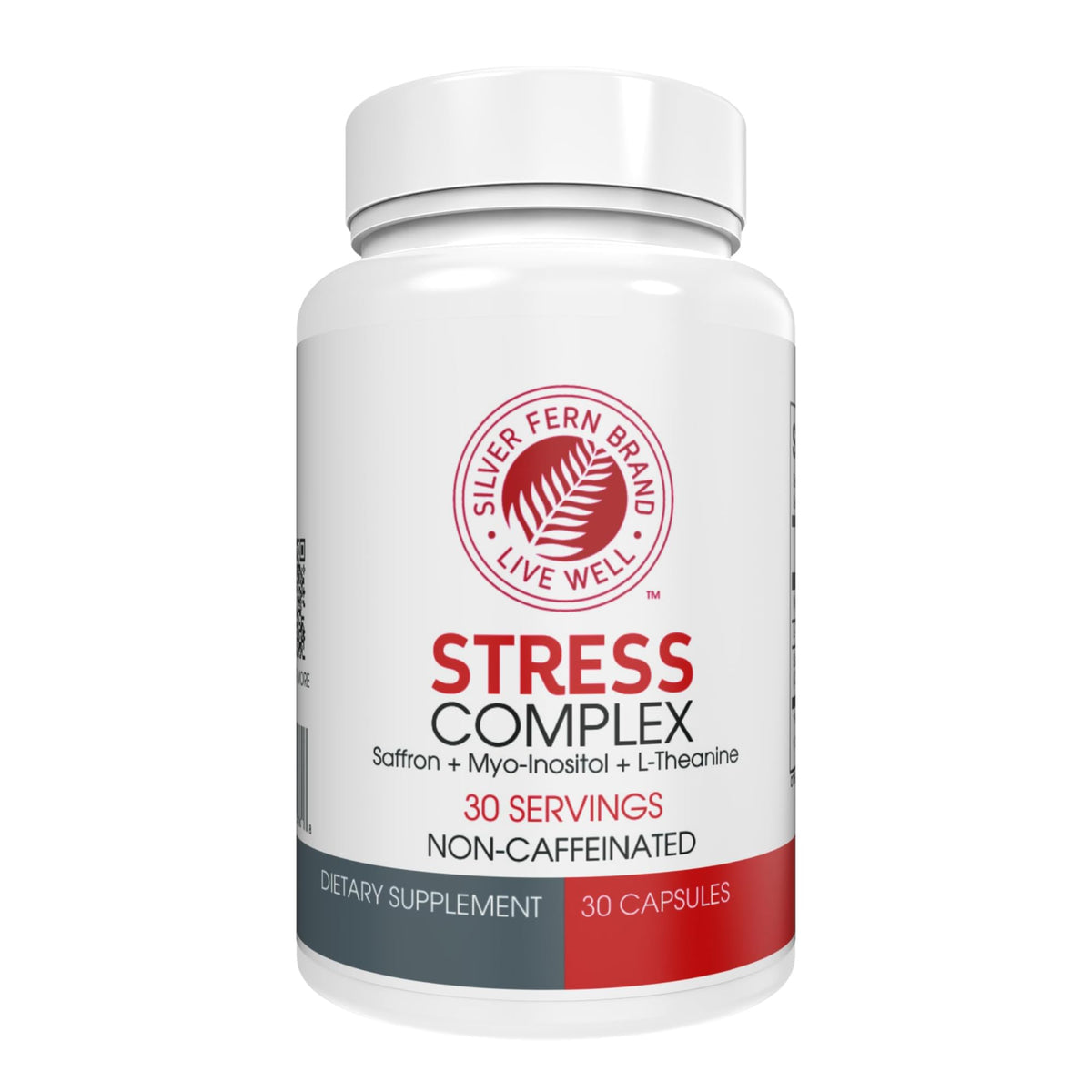 Silver Fern Complexe de Stress 30 capsules vue de face