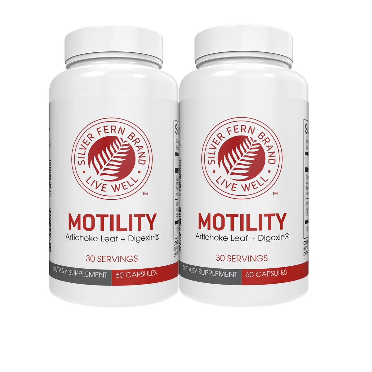 Silver Fern Motility avec des ingrédients frais