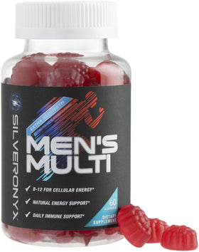SILVERONYX Multivitamines pour Hommes Gummies - 60 Capsules avant