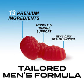 SILVERONYX Multivitamines pour Hommes Gummies - 60 Capsules côté